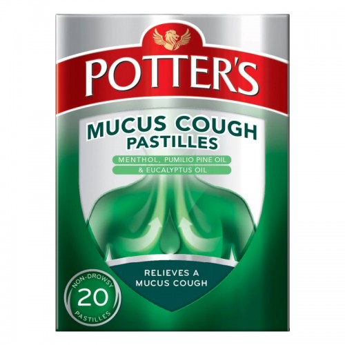 Potters Cough Pastilles 20's Mucus [GSL]