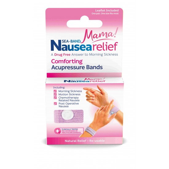 Sea-Band Nausea Relief Mama Bands (One Size) Lilac
