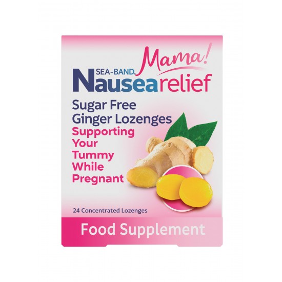 Sea-Band Nausea Relief Mama Ginger Lozenges 24's