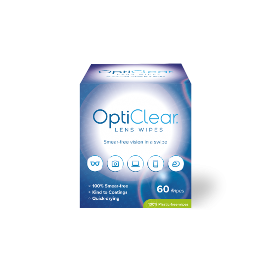 OptiClear Lens Wipes 60's