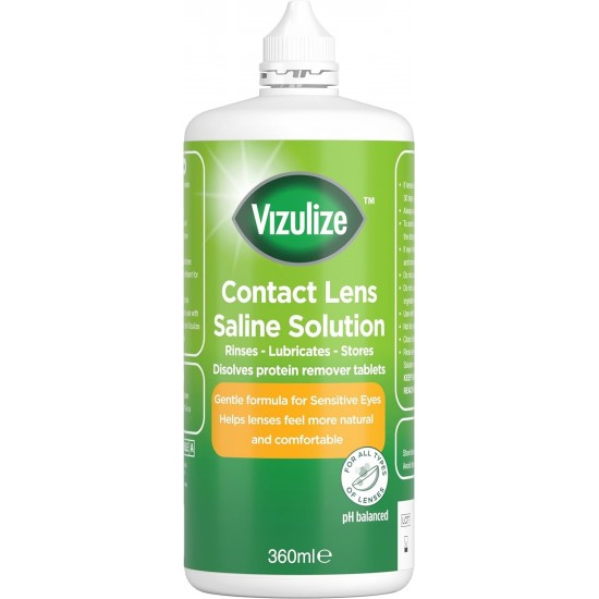 Vizulize Saline Solution 360ml