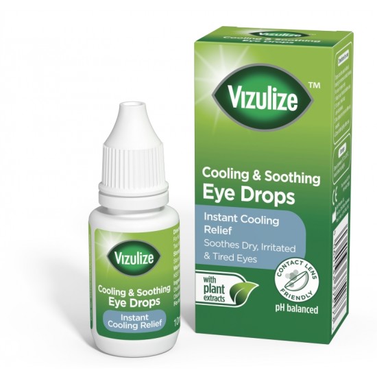 Vizulize Cooling & Soothing Eye Drops 10ml