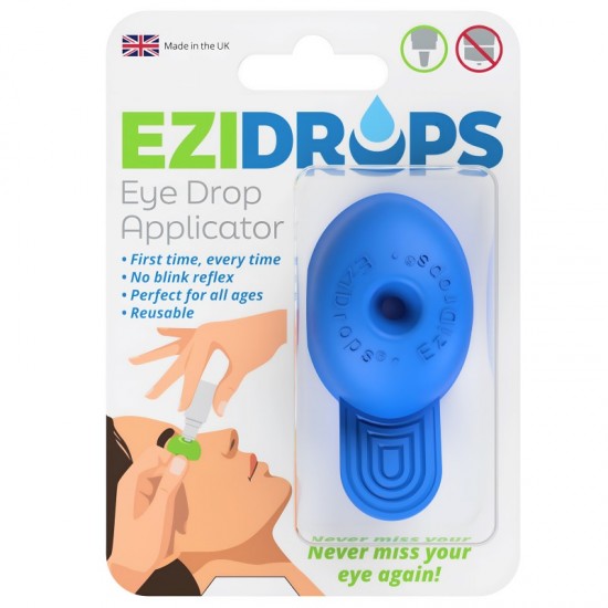 Ezidrops Eye Drop Applicator - Standard Head (dark blue)