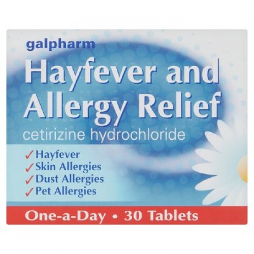 Galpharm Hayfever & Allergy Relief 30's (Cetirizine) [GSL] (Special Offer)
