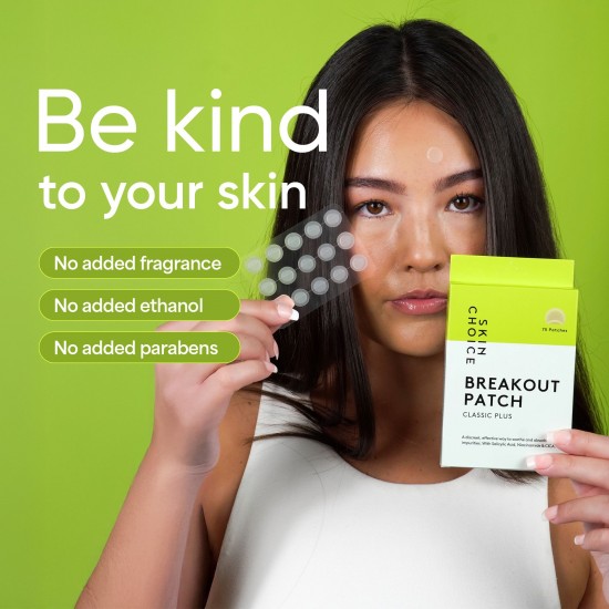 Skin Choice Breakout Patch Classic Plus 75's