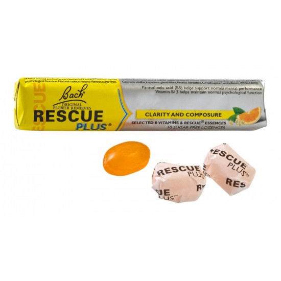 Bach Rescue Plus Lozenges 10's