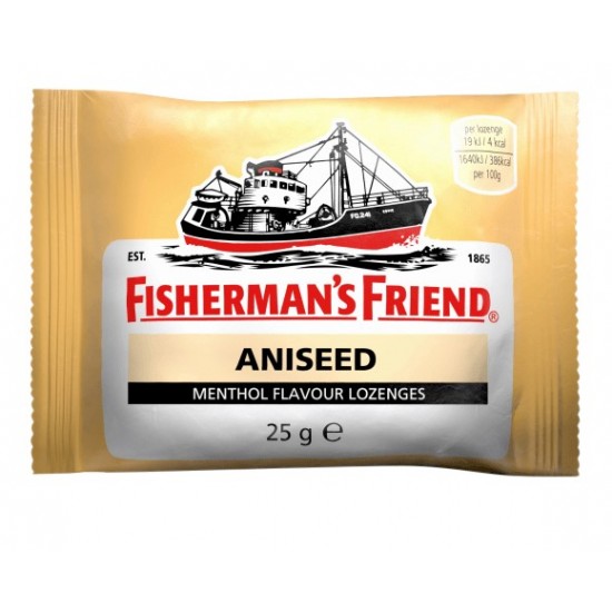 Fisherman's Friend Lozenges 25g Aniseed