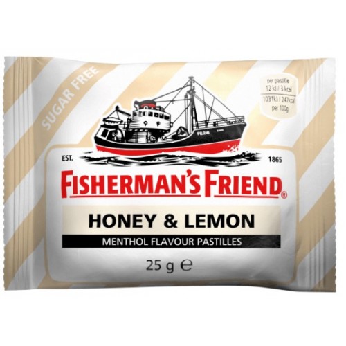 Fisherman's Friend Lozenges 25g Honey & Lemon Sugar Free