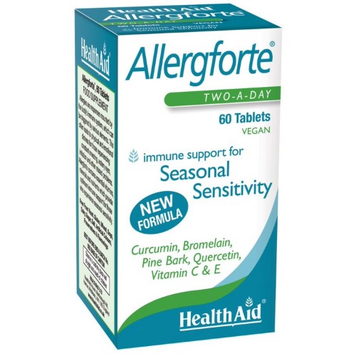 Healthaid AllerGForte (Nettle, Quercetin++) 60's (D)