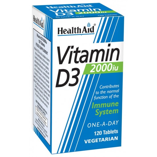 Healthaid Vitamin D3 2000iu Tablets 120's