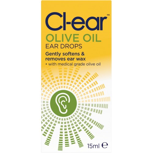 Cl-ear Olive Oil Ear Drops 15ml