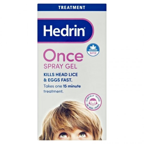 Hedrin Kills Head Lice Spray 60ml