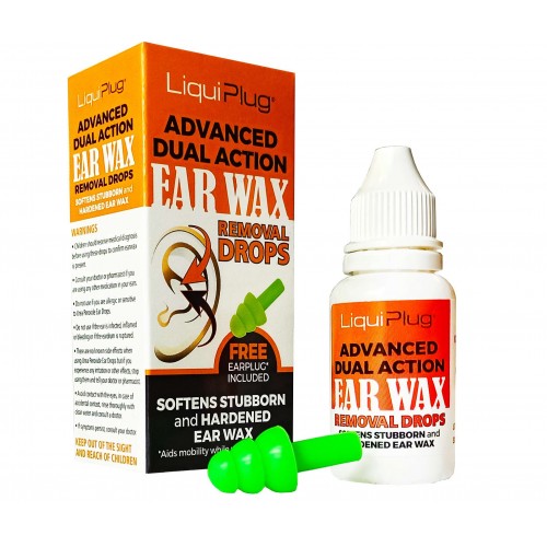 LiquiPlug Ear Wax Removal Drops 12ml (D)