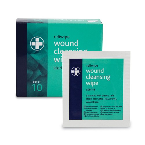Reliwipe Wound Cleansing Wipes 10's (N)