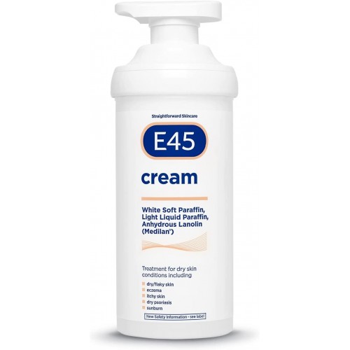 E45 Dermatological Cream 500g (pump) [GSL]