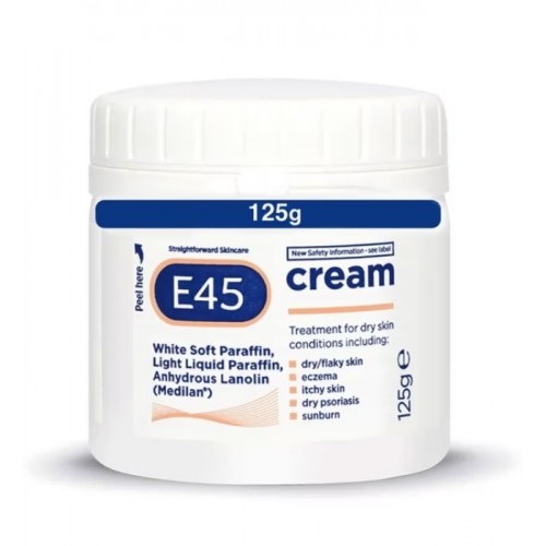 E45 Dermatological Cream 125g (tub) [GSL]