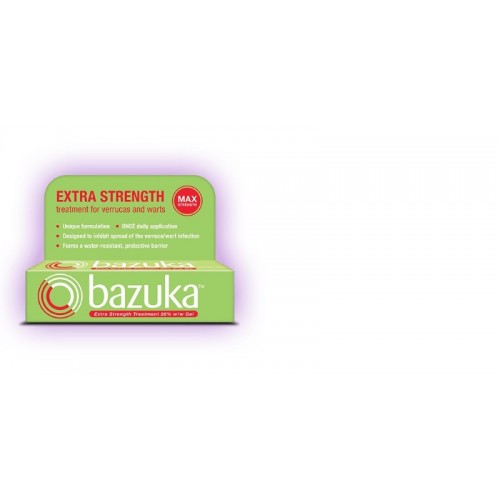 Bazuka Treatment Gel 6g Extra Strength 26% [GSL]