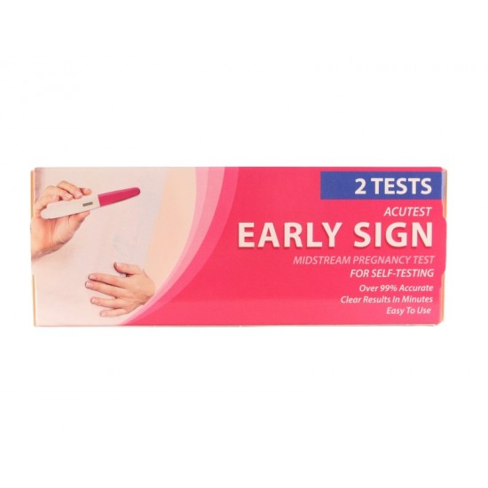 Early Sign Midstream Pregnancy Test 2 Tests