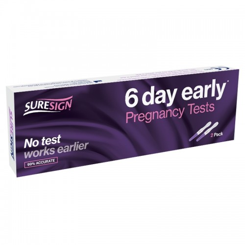 Suresign 6 Day Early Pregnancy Test - 2 Test