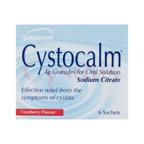 **Galpharm Cystocalm Granules 4g Sachets 6's [GSL]