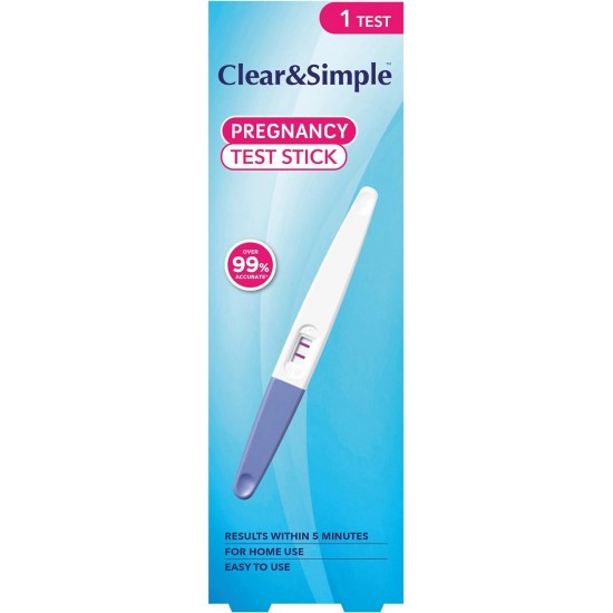 Clear and Simple Pregnancy Test - 1 Test
