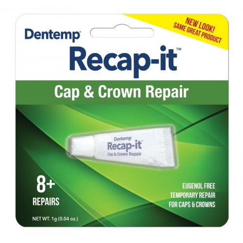 Dentemp Recap-it Cap & Crown Repair