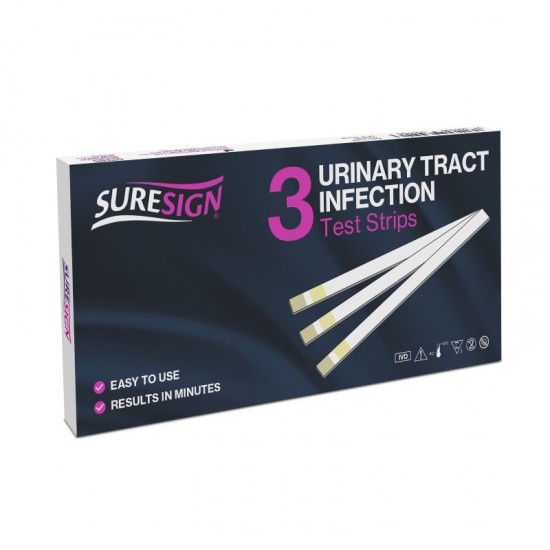 Suresign Urinary Tract Infection Test Strips 3's *Special Offer*
