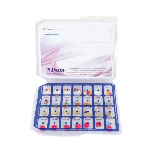 Smart Pak Weekly Disposable Pill Boxes 50 Small (40010)