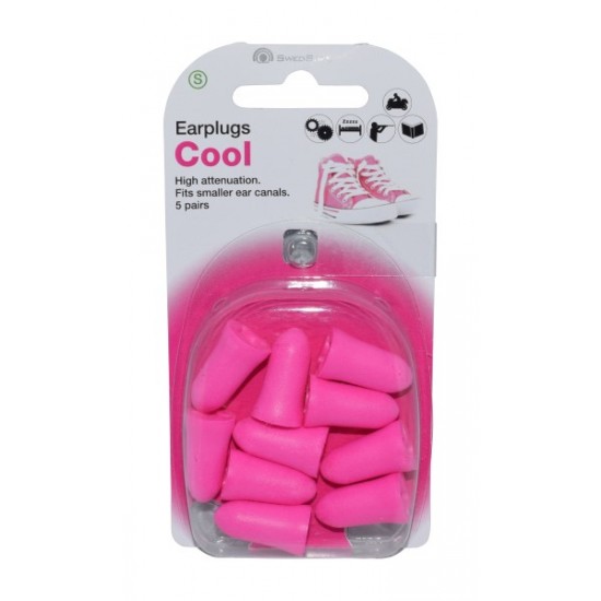 SwedSafe Earplug 5pairs Cool Small