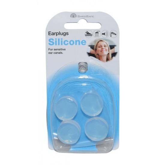 SwedSafe Earplug 2pairs Silicone One Size