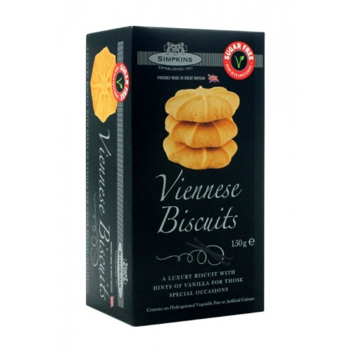 Simpkins Sugar Free Biscuits 150g Viennese Biscuits