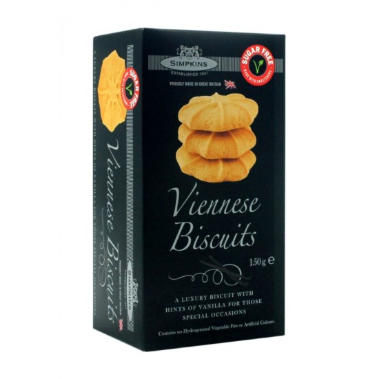 Simpkins Sugar Free Biscuits 150g Viennese Biscuits