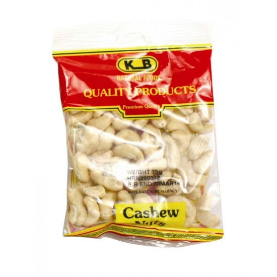 KB Nut Bags 55g Cashews Plain