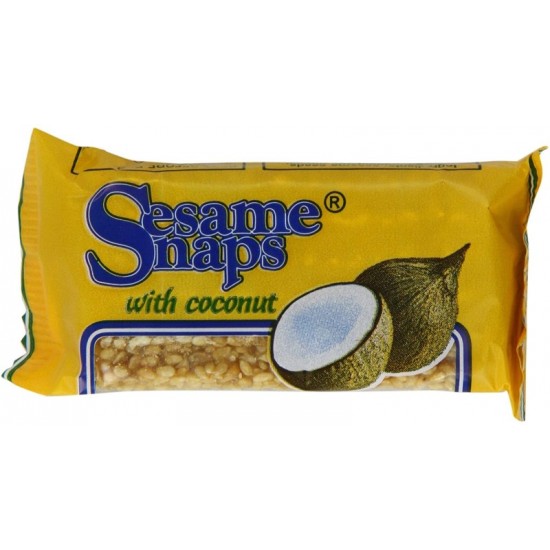 Sesame Snaps Bar 30g with Coconut