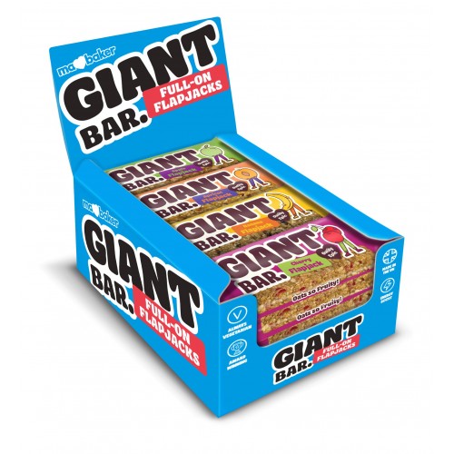 Ma Baker Giant Flapjack Bar Assorted 90g Fruit