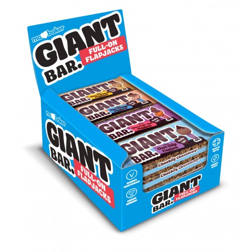 Ma Baker Giant Flapjack Bar Assorted 100g Chocolate