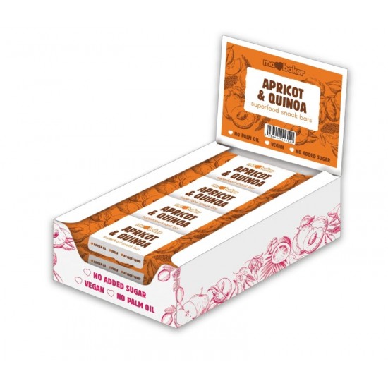 Ma Baker Superfood Snack Bars 45g Apricot & Quinoa