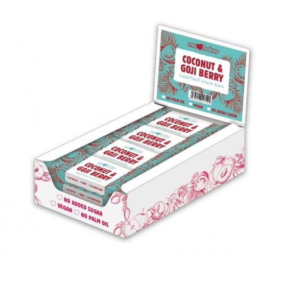 Ma Baker Superfood Snack Bars 45g Coconut & Goji Berry