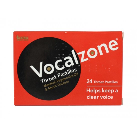 Vocalzone Throat Pastilles 24's