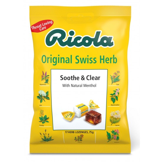 Ricola Bags 75g Original Herb