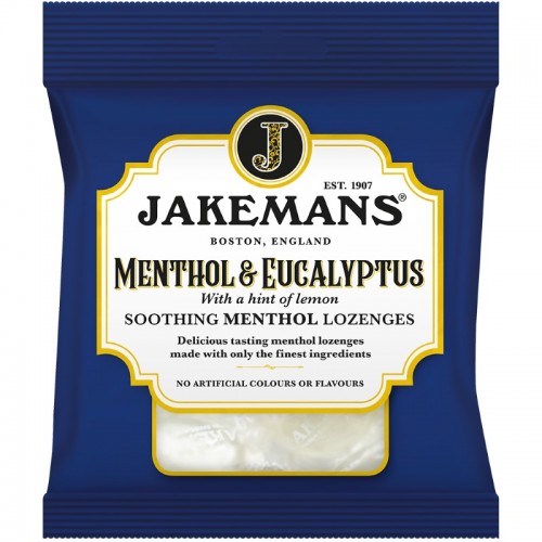 Jakemans Soothing Menthol Lozenges 73g Menthol & Eucalyptus (Special Offer)