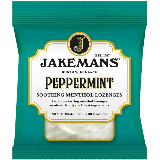 Jakemans Soothing Menthol Lozenges 73g  Peppermint