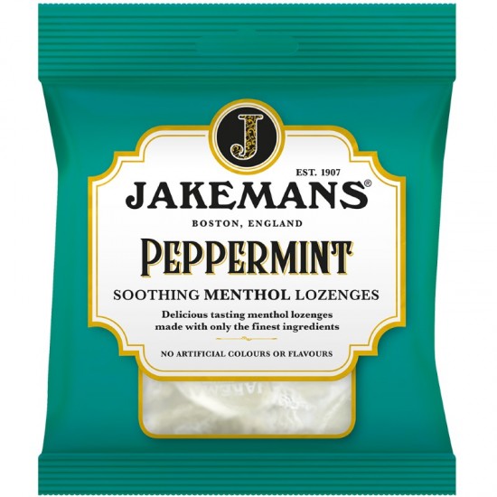Jakemans Soothing Menthol Lozenges 73g Peppermint (Special Offer)