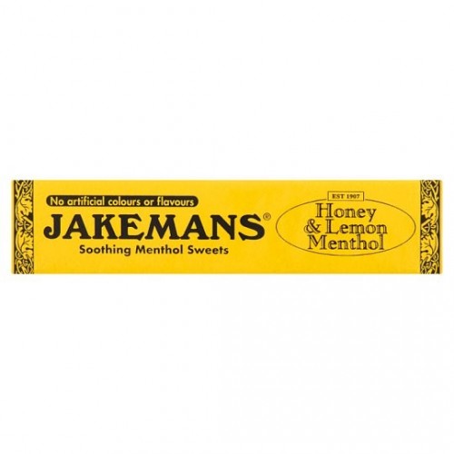 Jakemans Soothing Menthol Sweets 10's Honey & Lemon (stick)