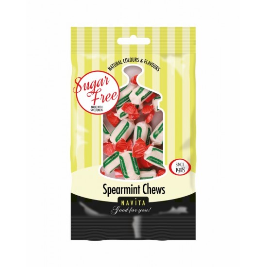 Navita Sugar Free Sweets 70g Spearmint Chews 