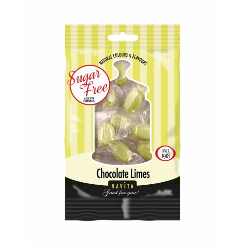 **Navita Sugar Free Sweets 70g Chocolate Limes 