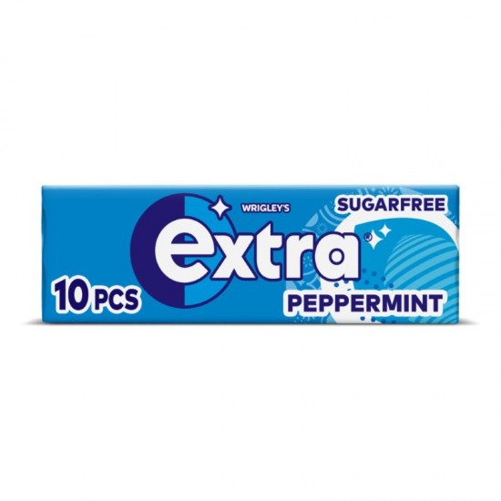 Wrigleys Extra Sugar Free Chewing Gum 10pcs Peppermint