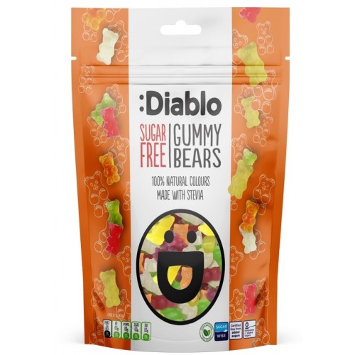Diablo Sugar Free Sweets 75g Gummy Bears