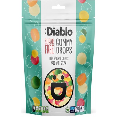 Diablo Sugar Free Sweets 75g Gummy Drops