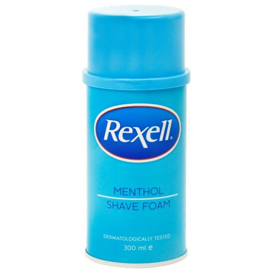 Rexell Shave Foam 300ml Menthol 